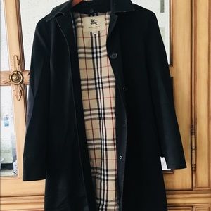 Burberry London Black Natasha Trench Coat